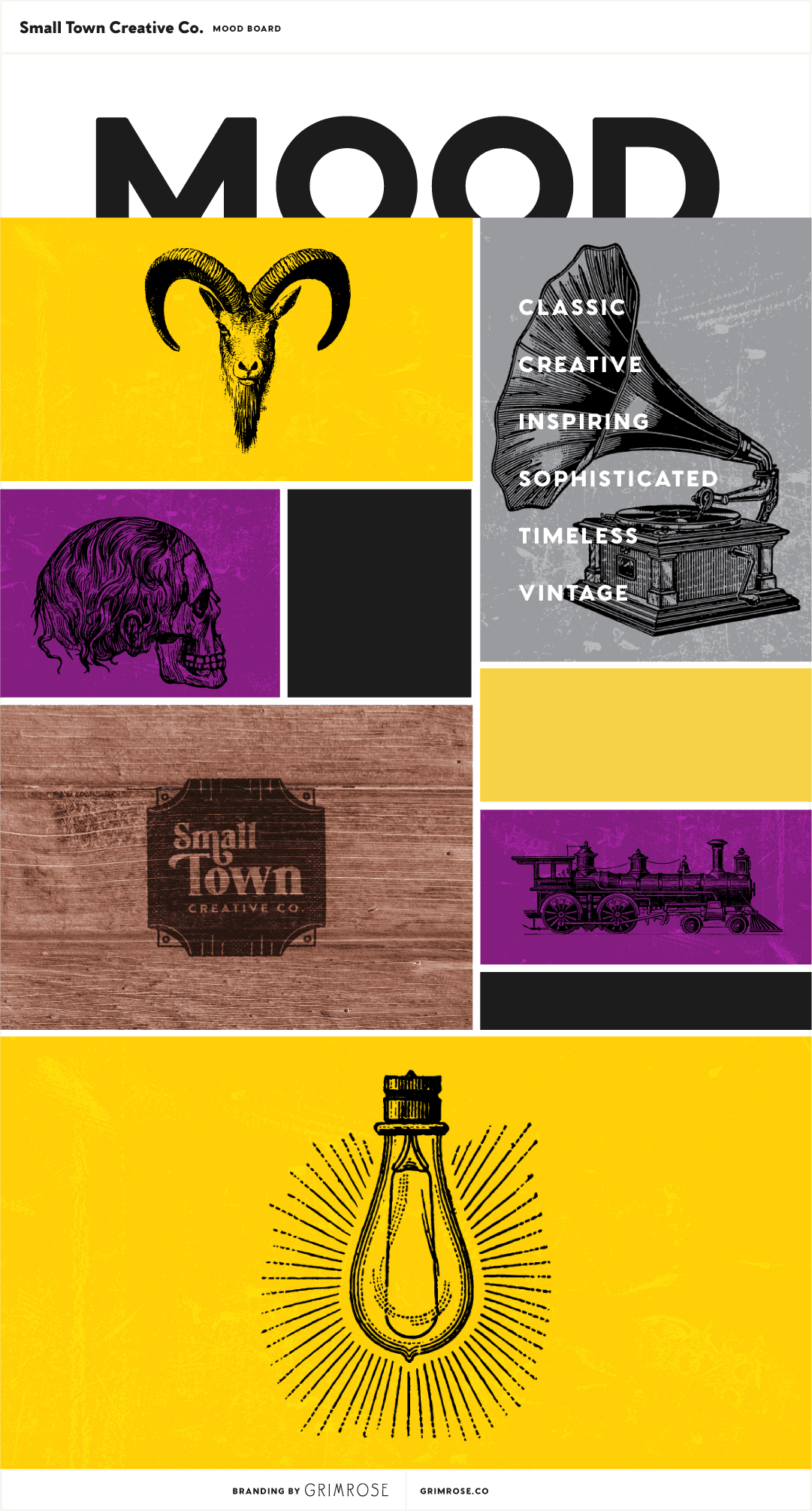 Small Town Creative Co. Mood Board