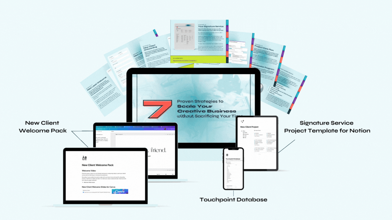 Client Journey Toolkit Mockup